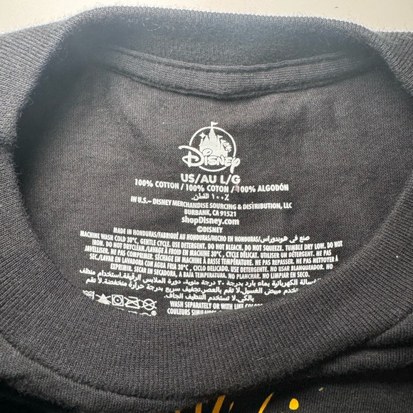 Disney Main Street USA tshirt unisex size L brand new with tags - Picture 4 of 4